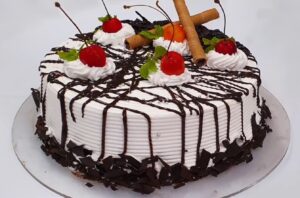 black forest cake recipe in hindi, bakery style cake at home