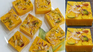 Milk Burfi Recipe 